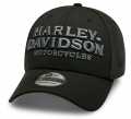 Harley-Davidson Baseball Cap Embroidered Graphic 39THIRTY® schwarz M - 99417-20VM/000M