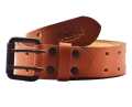 Trip Machine Belt Double Pin Vintage Tan brown  - 995577V
