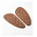 Trip Machine Diamond Mini Leather Tank Pads Brown  - 995674