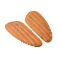 Trip Machine Classic Mini Leder Tank Pads Tan  - 995678