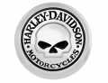 Harley-Davidson Fuel Cap Medallion Willie G Skull  - 99670-04