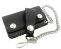 Amigaz Black Leather Biker Chain Wallet Jr.  - 563415