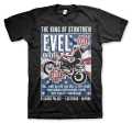 Evel Knievel Poster T-Shirt schwarz  - 939983V