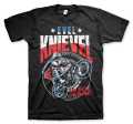 Evel Knievel Wheelie T-Shirt schwarz  - 939931V