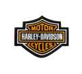Harley-Davidson Aufnäher Bar & Shield orange  - SA8011390