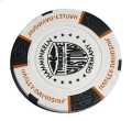 Harley-Davidson Poker Chip schwarz/weiß - 69706