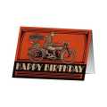 Harley-Davidson Geburtstagskarte Birthday Cake  - HDL-20067
