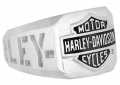 Harley-Davidson Ring Cut Out Bar & Shield Silver  - HDR0327