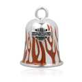 Harley-Davidson Ride Bell Flames rot  - HRB030