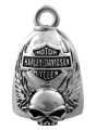Harley-Davidson Ride Bell Skull with Wings  - HRB038