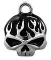 Harley-Davidson Ride Bell Flame Skull schwarz  - HRB039