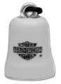 Harley-Davidson Ride Bell White Bar & Shield  - HRB067