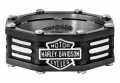 H-D Motorclothes Harley-Davidson Ring Black Edge Band  - HSR0056
