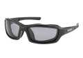 Harley-Davidson Sonnenbrille Gym Time schwarz glänzend & smoke selbsttönend + polar  - HZ0003-6301D