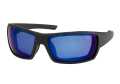 Harley-Davidson Sunglasses Juneau Matte Black & smoke blue mirror  - HZ0008-7102C