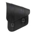 Ledrie, Full Leather Swingarm Bag Left, 6.5 Liter. Black  - 923340
