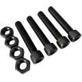 Old-Skull Brothers Front Fender Screws black  - OSB-FF-60923-5-S