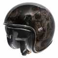 Premier Helmets Premier Vintage Jethelm BD schwarz & chromed  - PR9VIN77V