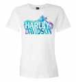 H-D Motorclothes Harley-Davidson women´s T-Shirt Name Silhouette white  - R0040862V