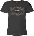 H-D Motorclothes Harley-Davidson Damen T-Shirt Frame Label schwarz  - R004252V