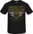 Harley-Davidson T-Shirt Skull Shock schwarz  - R004288V