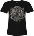 Harley-Davidson Damen T-Shirt Fall Frost schwarz  - R004338V