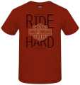 Harley-Davidson men´s T-Shirt Ride Hard orange  - R004389V