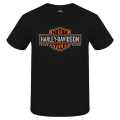 Harley-Davidson T-Shirt Long Logo schwarz  - R004519V