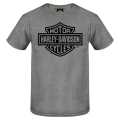 Harley-Davidson T-Shirt Bar & Shield 1 grau 4XL - R0045249
