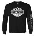 Harley-Davidson Longsleeve Bar & Shield 1 schwarz L - R0045375