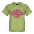 Harley-Davidson Kinder T-Shirt Bar & Shield 1 grün  - R004565V
