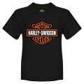 Harley-Davidson Kinder T-Shirt Bar & Shield schwarz  - R004575V