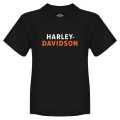 Harley-Davidson Kinder T-Shirt Stacked Name schwarz  - R004781V