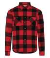 Rokker Shirt  Denver 2 red/black  - C33099103