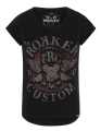 Rokker women´s T-Shirt Custom Lady black  - C4006001