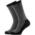 Rokker Socks Long Stripes LT grey/black 44/47 - C604028-44/47