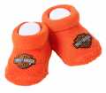 H-D Motorclothes Harley-Davidson Baby Shoes Bar & Shield orange  - S9LUL22HD/0-3