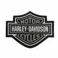 Harley-Davidson Aufnäher Bar & Shield grau  - SA8011468