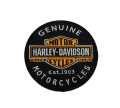 Harley-Davidson Aufnäher Genuine Motorcycles schwarz/orange  - SA8011635
