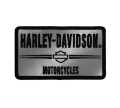 Harley-Davidson Aufnäher Reflective schwarz/grau  - SA8011802