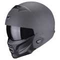 Scorpion EXO Combat II Helmet Graphite grey  - 182-360-289