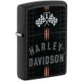 Zippo Harley-Davidson Lighter Race Flags  - 60.006.597