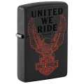 Zippo Harley-Davidson Feuerzeug United We Ride  - 60.007.092