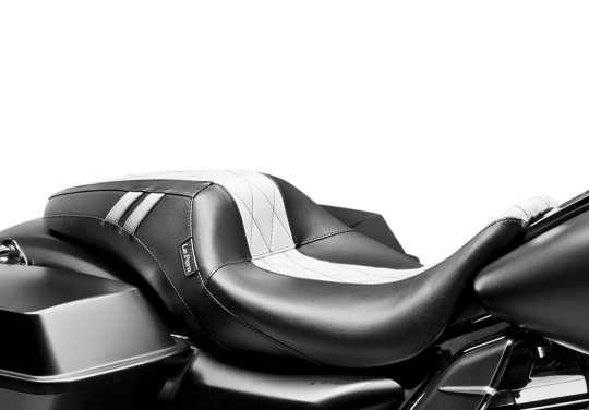Le Pera Le Pera Sitzbank Full-Length Outcast GT schwarz/weiß Diamond  - 08011225