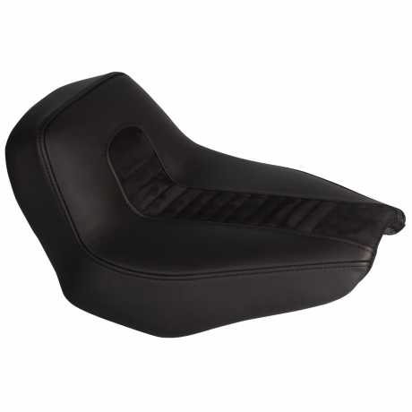 Solo Seat Leather black quilted 