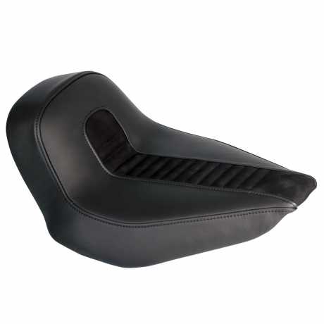 Thunderbike Solo Seat Leather black quilted  - 11-74-045