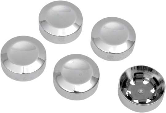 Drag Specialties Drag Specialties Rear Pulley Bolt Covers chrome  - 12010597