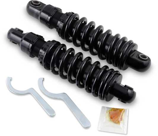 Drag Specialties Drag Specialties Premium 10.5" Shocks black  - 13101660