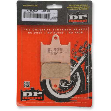 DP Brakes DP Brakes Brake Pads rear Sintered DP537  - 17211847