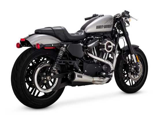 Vance & Hines 2-Into-1 Upsweep Stainless 